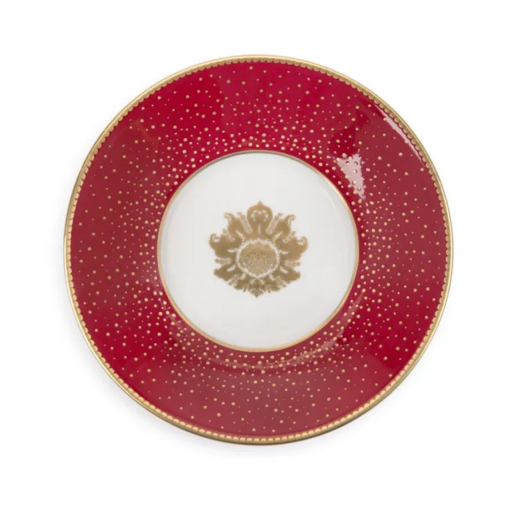 Acanthus Pink Coffee Cup And Saucer*Royal Collection Shop Clearance