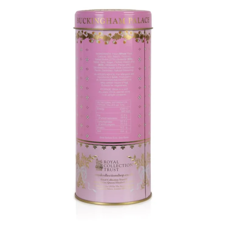 Buckingham Palace Strawberry And Clotted Cream Shortbread Biscuit Tin*Royal Collection Shop Hot