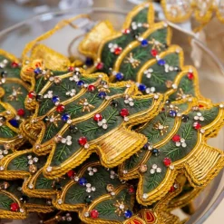 Buckingham Palace Velvet Christmas Tree Decoration*Royal Collection Shop Outlet