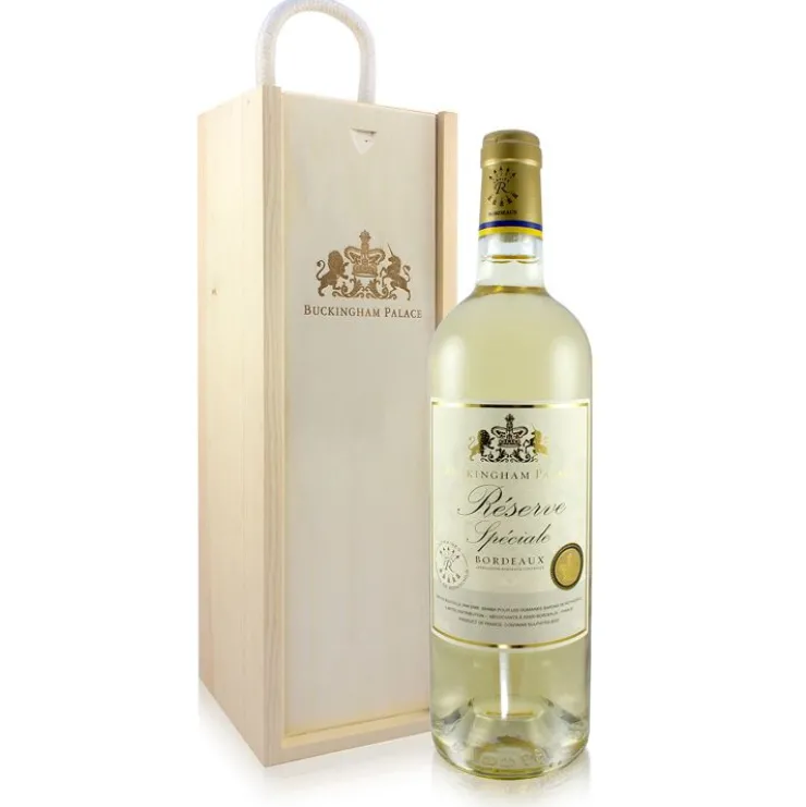 Buckingham Palace White Wine Boxed*Royal Collection Shop New