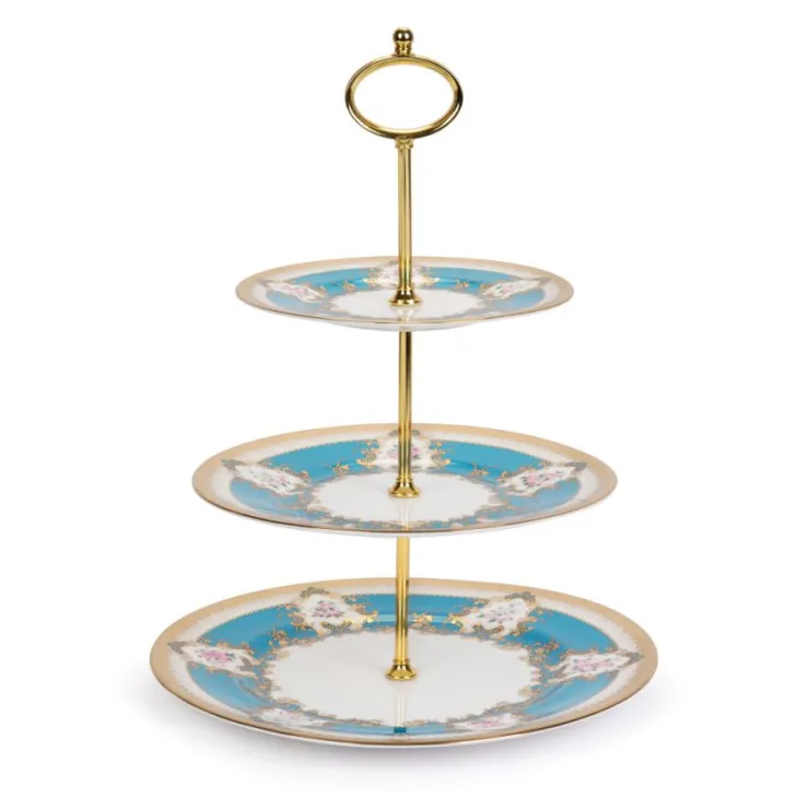 Coat Of Arms 3 Tier Cake Stand*Royal Collection Shop Clearance