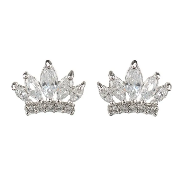 Crystal Crown Earrings*Royal Collection Shop Clearance