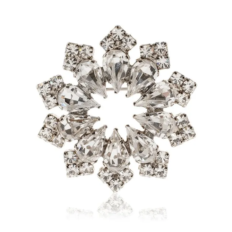 Crystal Decagon Brooch*Royal Collection Shop Best