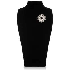 Crystal Decagon Brooch*Royal Collection Shop Best