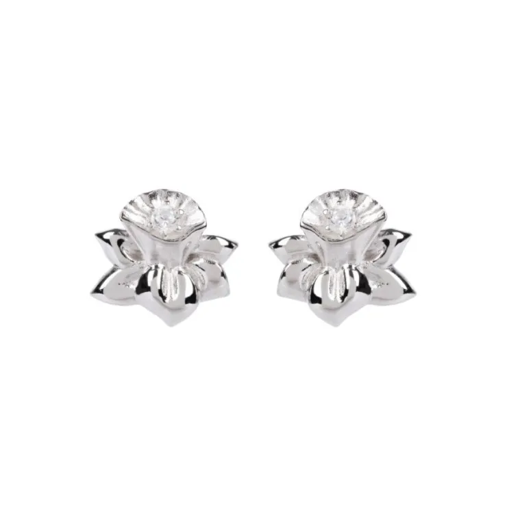 Daffodil Stud Earrings*Royal Collection Shop Outlet
