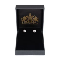 Diamante Stud Earrings*Royal Collection Shop Sale