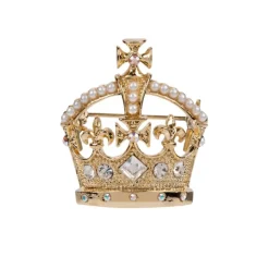 Gold Crown Brooch*Royal Collection Shop Outlet