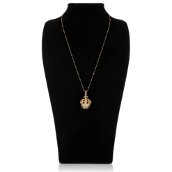 Gold Crown Necklace*Royal Collection Shop Discount