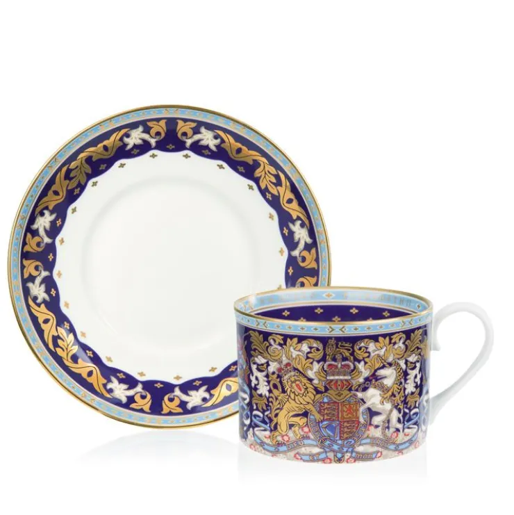 Longest Reigning Monarch Teacup And Saucer*Royal Collection Shop Outlet