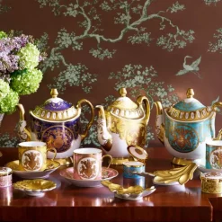 Lustre Pastel Coffee Cup And Saucer Set*Royal Collection Shop Online