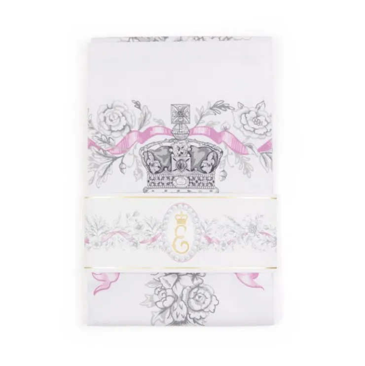 Queen Elizabeth Ii Commemorative Tea Towel*Royal Collection Shop Outlet