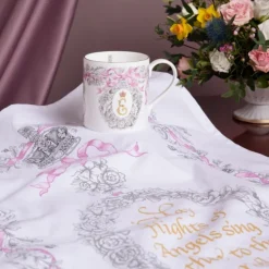 Queen Elizabeth Ii Commemorative Tea Towel*Royal Collection Shop Outlet