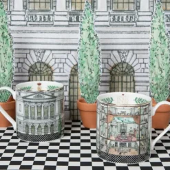 Queen Mary'S Dolls' House Coffee Mug*Royal Collection Shop Outlet