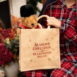 Seasons Greetings Juco Bag*Royal Collection Shop New