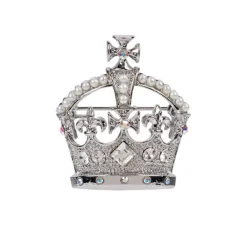 Silver Crown Brooch*Royal Collection Shop Clearance