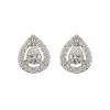 Silver Teardrop Earrings*Royal Collection Shop