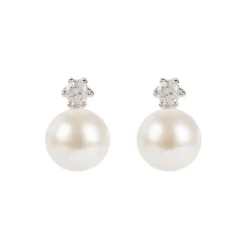 Small Pearl Earrings*Royal Collection Shop Outlet
