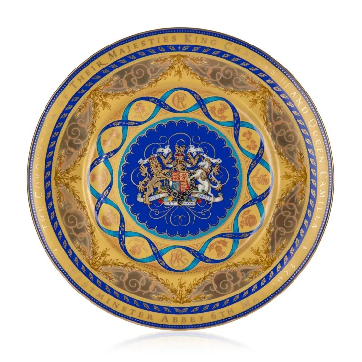 The Coronation Limited Edition Charger Plate*Royal Collection Shop Outlet