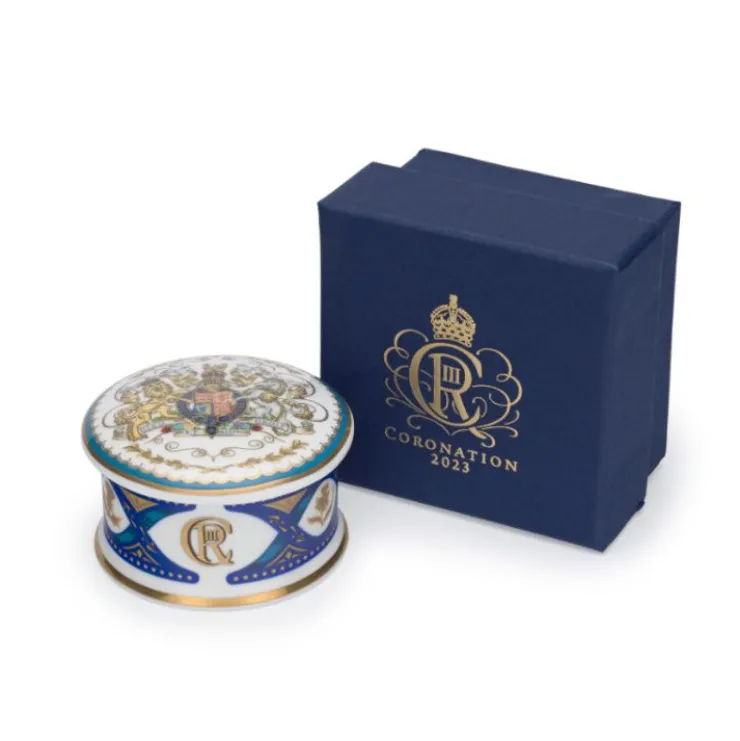 The Coronation Pillbox*Royal Collection Shop New