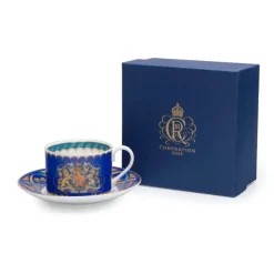 The Coronation Teacup And Saucer*Royal Collection Shop Sale