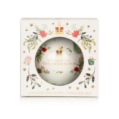 The Palace Of Holyroodhouse Fine Bone China Bauble*Royal Collection Shop Sale