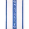 Windsor Castle Blue Waffle Tea Towel*Royal Collection Shop Hot